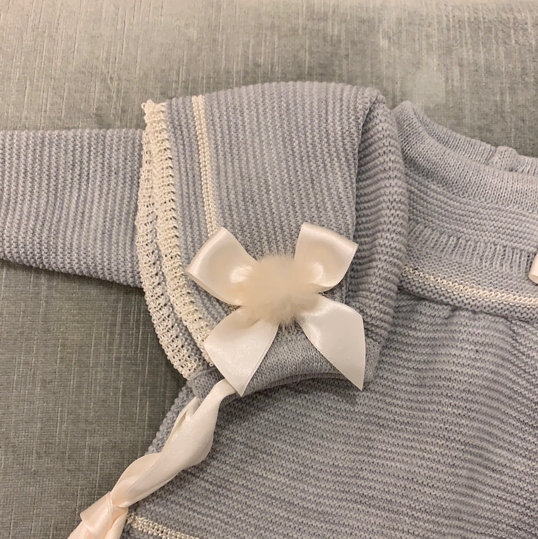 Gray Knit Ensemble